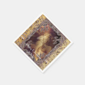 Serviette En Papier Meilleures vacances-cadeaux (Coin)