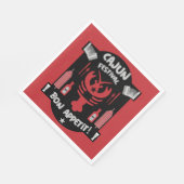 Serviette En Papier Meilleurs Cajun Cooks (Coin)