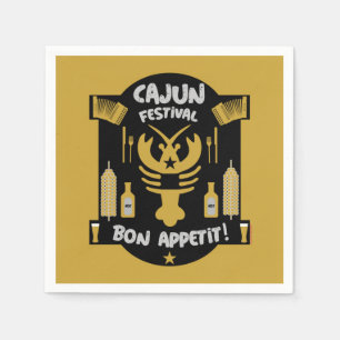 Serviette En Papier Meilleurs cuisiniers cajuns