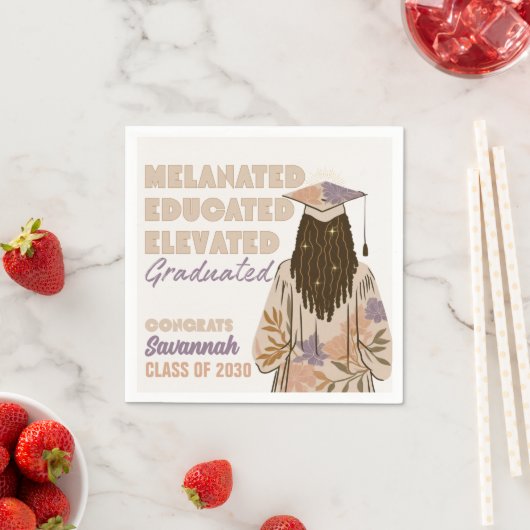 Serviette En Papier Mélanated Educated Hévé Gradué (En situation)