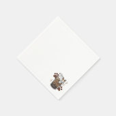 Serviette En Papier Mélange Purr-Fect : Conception de café pour le caf (Coin)