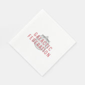 Serviette En Papier Membre de la Fédération Galactique (Coin)
