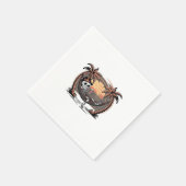 Serviette En Papier Mème classique de Summerween en 2025 (Coin)