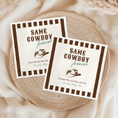 Serviette En Papier Même Cowboy Forever Bachelorette Week-end