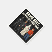 Serviette En Papier Même Différent Costume (Coin)