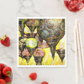 Serviette En Papier Même plus grande idée de couleur (En situation)