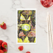 Serviette En Papier Même plus grande idée de couleur (En situation)