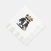 Serviette En Papier Mèmes de nounours mignons (Coin)