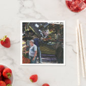 Serviette En Papier Men of Commerce (En situation)