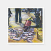 Serviette En Papier Menu du jour, Harbour Island (Devant)