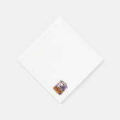 Serviette En Papier Meow-Loween - Cute Halloween Conception Chat (Coin)
