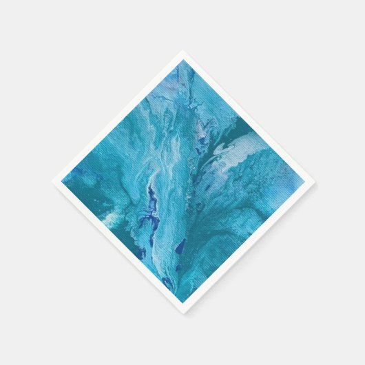 Serviette En Papier Mer (Coin)