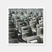 Serviette En Papier Mer des chaises gris (Devant)