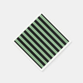 Serviette En Papier Mer Noire Vert et Noir Grande Hor. Papier à bandes (Coin)