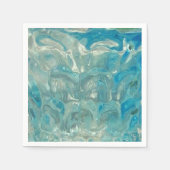Serviette En Papier Mer turbulente (Devant)