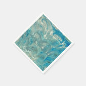 Serviette En Papier Mer turbulente (Coin)