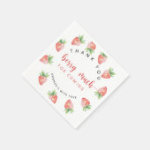 Serviette En Papier Merci beaucoup (Coin)