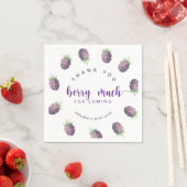 Serviette En Papier Merci beaucoup (En situation)