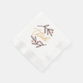 Serviette En Papier Merci beaucoup Berry (Coin)