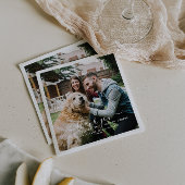 Serviette En Papier Merci | Cute Mariage chien animal