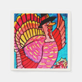 Serviette En Papier MERCI DE SOURIRE DES serviettes TURQUIE (Devant)