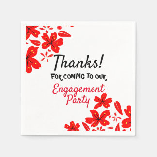 Serviette En Papier Merci d'être venu à notre événement