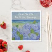 Serviette En Papier Merci God Seashore (En situation)