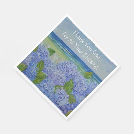 Serviette En Papier Merci God Seashore (Coin)