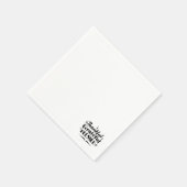 Serviette En Papier Merci, Gratuit, Béni Étincelant Thanksgiving (Coin)