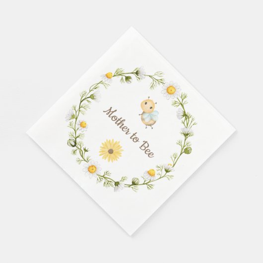 Serviette En Papier Mère à être Baby shower papier serviettes (Coin)