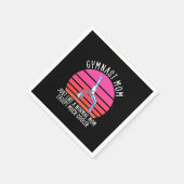 Serviette En Papier Mère de gymnaste (Coin)