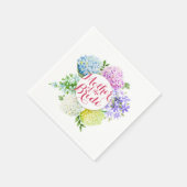 Serviette En Papier Mère de la mariée Mariage de printemps | Napkin (Coin)