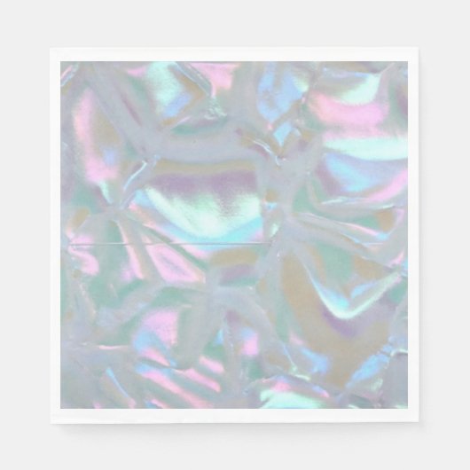 Serviette En Papier Mère de Pearl Joli Mariage papier serviettes (Devant)