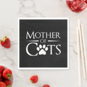 Serviette En Papier Mère des Chats (En situation)