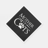 Serviette En Papier Mère des Chats (Coin)