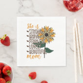 Serviette En Papier Mère, Elle Est Forte (En situation)