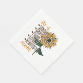 Serviette En Papier Mère, Elle Est Forte (Coin)