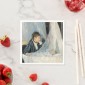 Serviette En Papier Mère impressionniste observant le sommeil de l'enf (En situation)