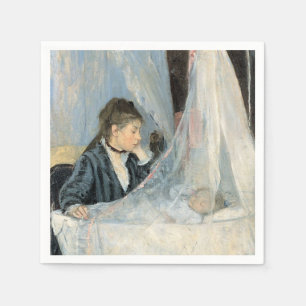 Serviette En Papier Mère impressionniste observant le sommeil de l'enf