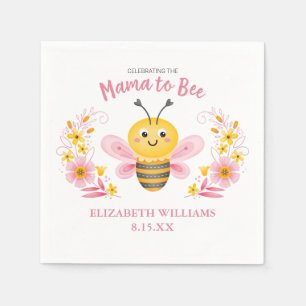 Serviette En Papier Mère mignonne à Baby shower serviettes