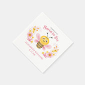 Serviette En Papier Mère mignonne à Baby shower serviettes (Coin)