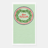 Serviette En Papier Meri Kirihimete Maori Joyeux Noël (Devant)