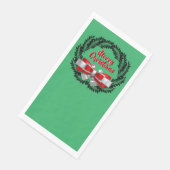 Serviette En Papier Meri Kirihimete Maori pour Joyeux Noël (Coin)