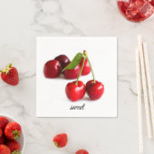 Serviette En Papier Merise (En situation)