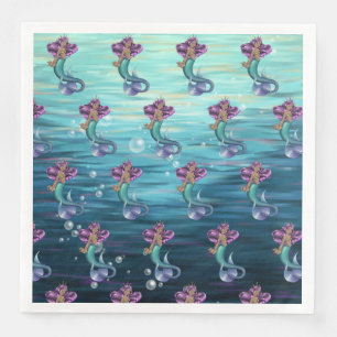 Serviette En Papier Mermaid Iole