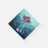 Serviette En Papier Mermaid Iole (Coin)