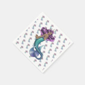 Serviette En Papier Mermaid Iole (Coin)