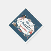 Serviette En Papier Mermaid Ocean Beach Party Octopus Birthday Kid (Coin)