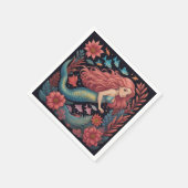 Serviette En Papier Mermaid Océan sombre (Coin)