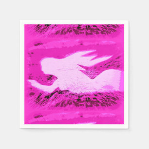 Serviette En Papier mermaid rose